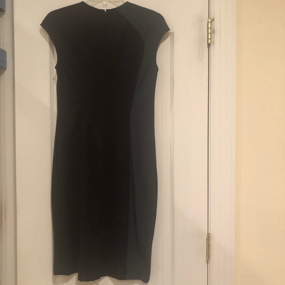 NWT Magaschoni Black & Green Dress Size 6 - Picture 2 of 5